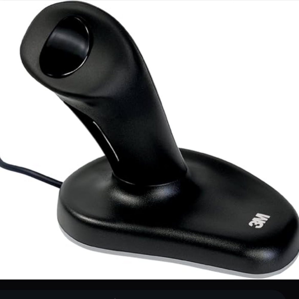 3M Wired Ergonomic Optical Mouse, Right Hand